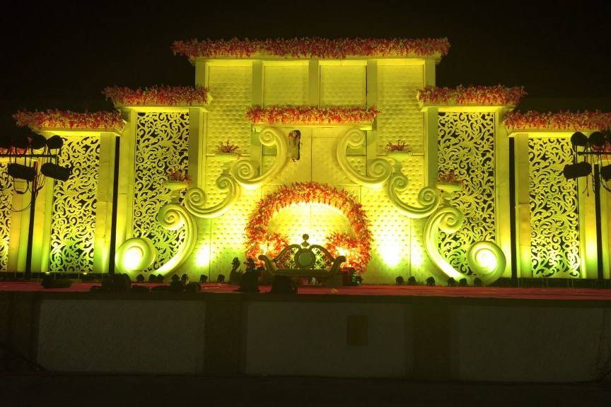 Reception stage