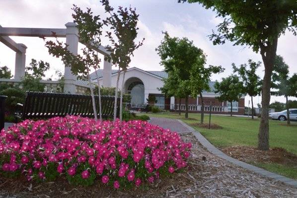 Entrance with plaza