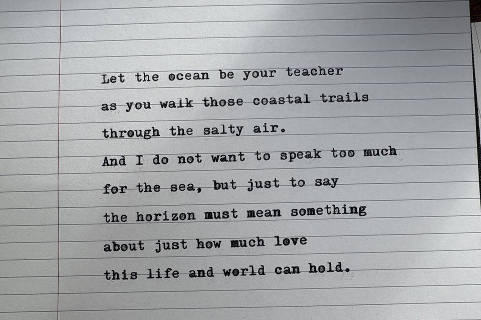 Poetry in many forms