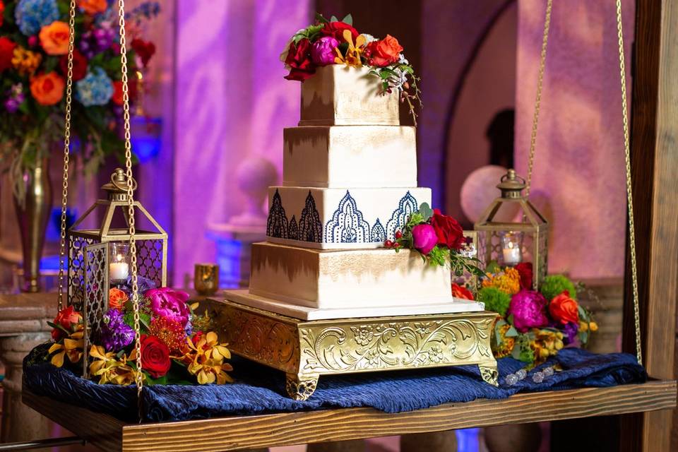 The wedding cake