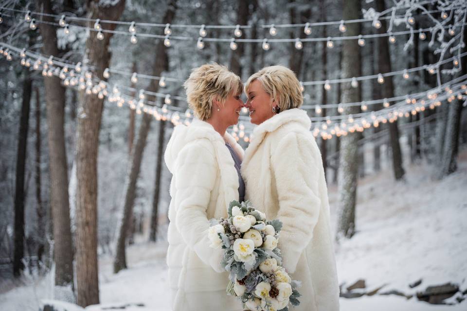 Love amid the snow