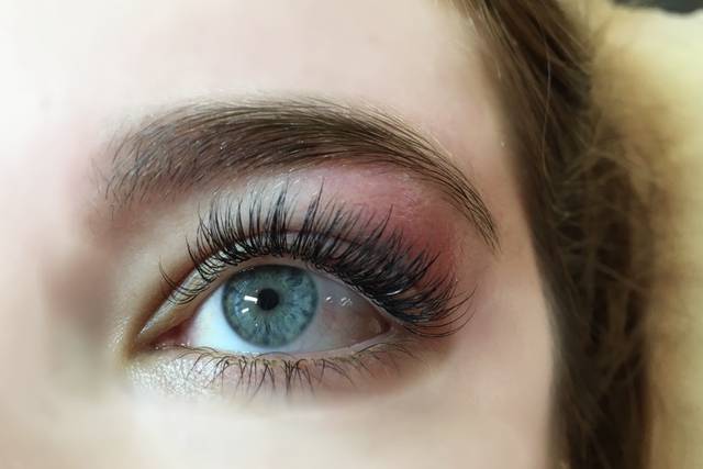 Beautiful long eyelashes