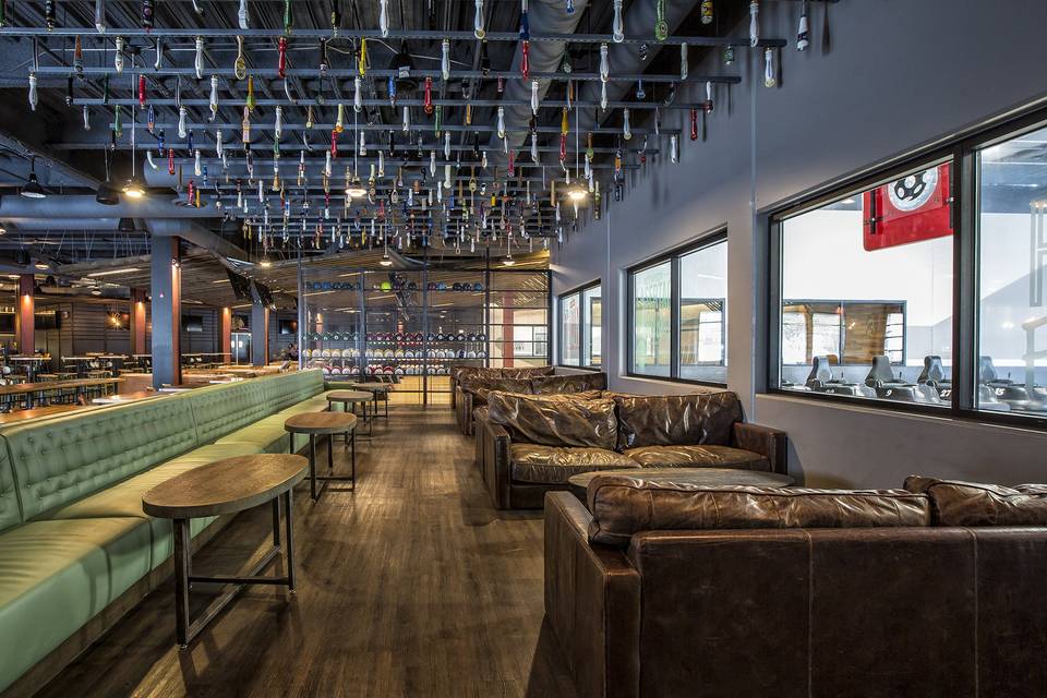 Cool vibe on main level
