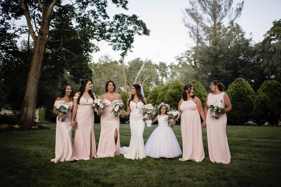 Bridesmaids on Grounds