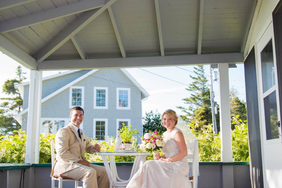 Creative couple portrait