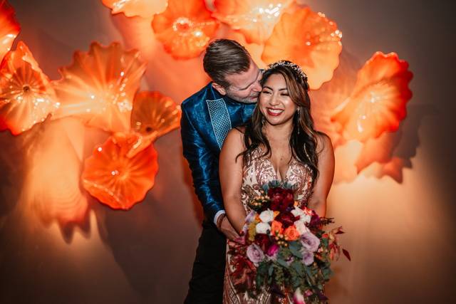 Vibrant Museum Wedding