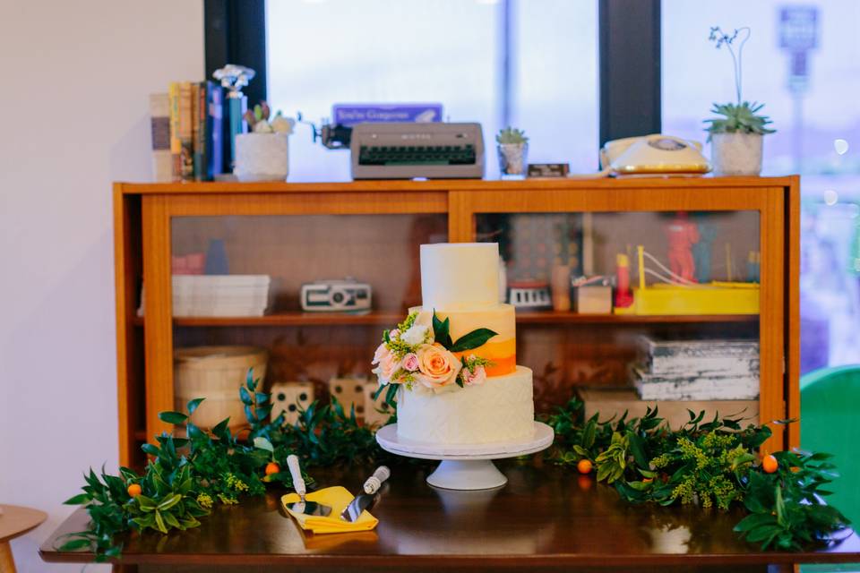 Wedding Cake display