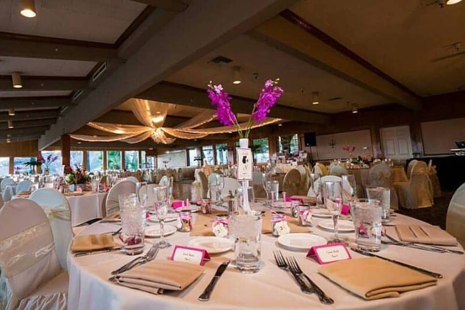 Winter Wonderful Wedding Reception in Dominguez Hills, CA