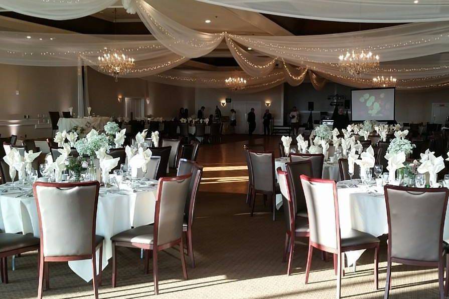 Tiffany Blue Wedding Reception in Rolling Hills Estates, CA