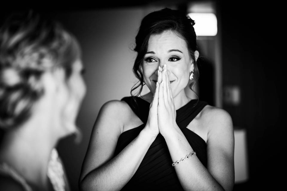 Emotion getting ready photo