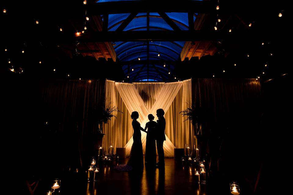 Moody ceremony photo