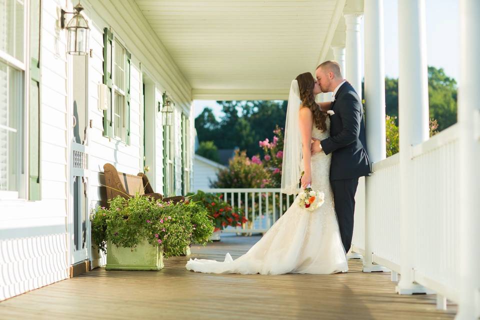 The bride with the goats