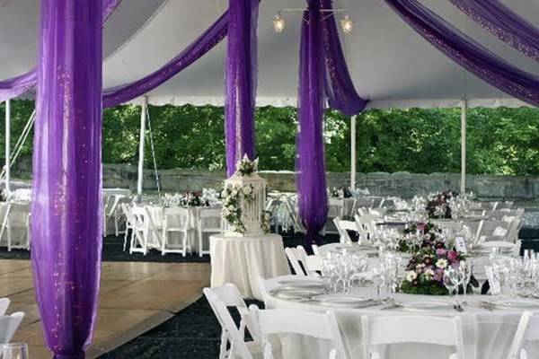 Tent reception