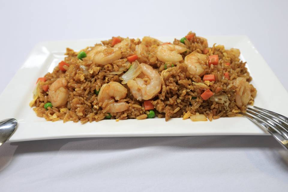 Shrimp Fried Rice — Chinese