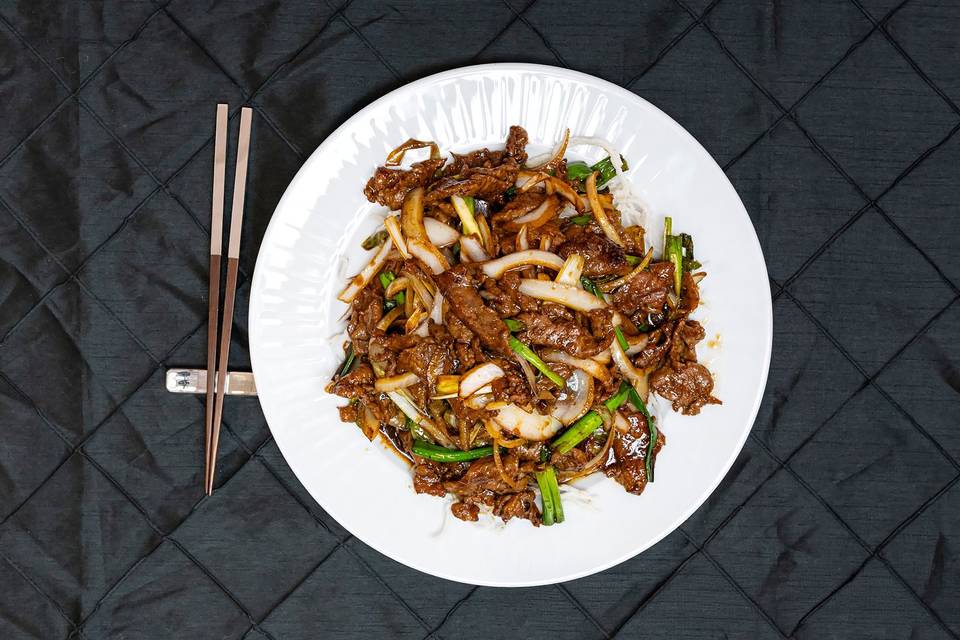 Dark Stir-Fry Steak