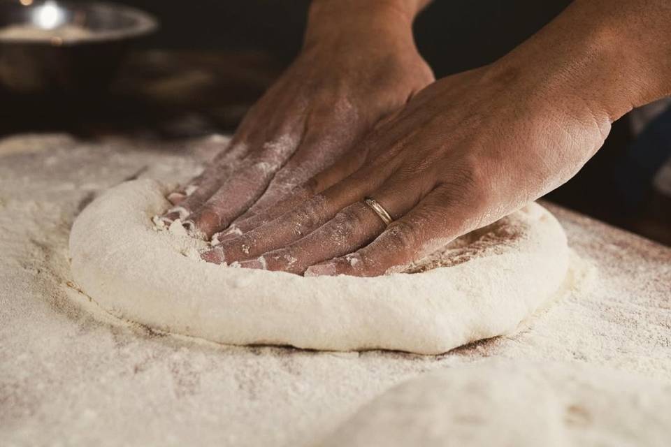 Stretching Dough