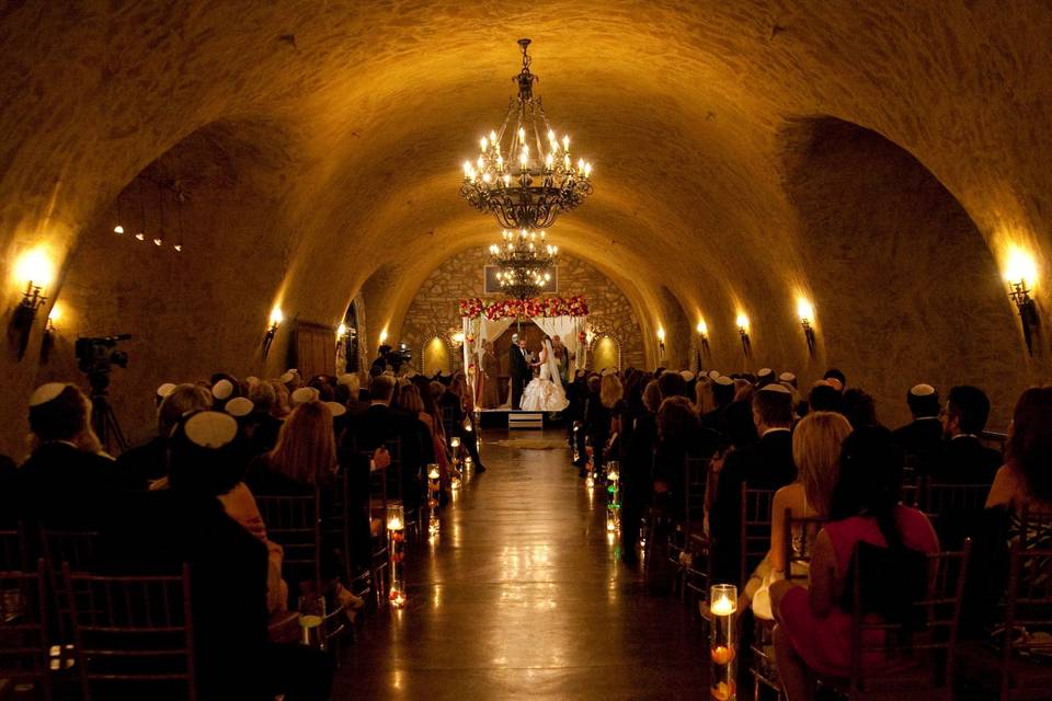 Indoor ceremony