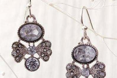 Heirloom Earrings
Hand set Czech crystals hang from sterling silver for the perfect holiday treasure.  .75