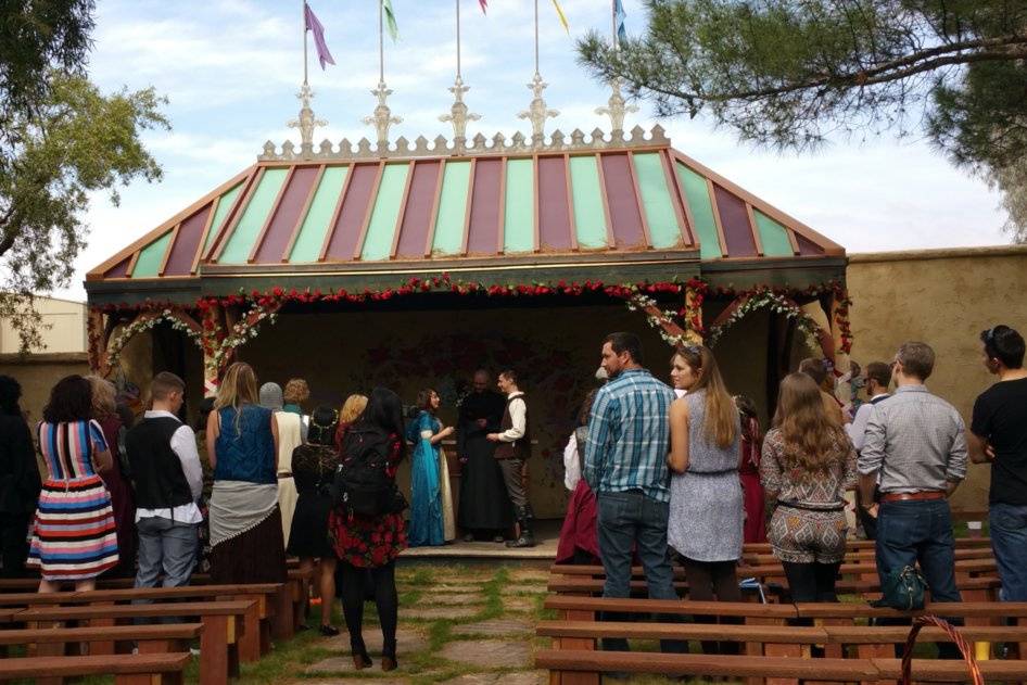 Get married at the AZRF!