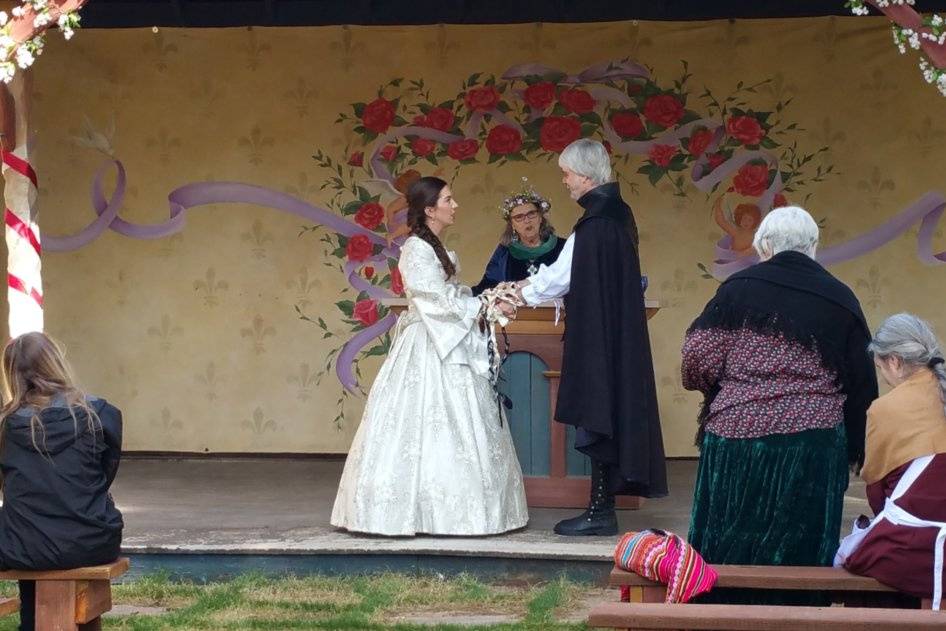 Get married at the AZRF!