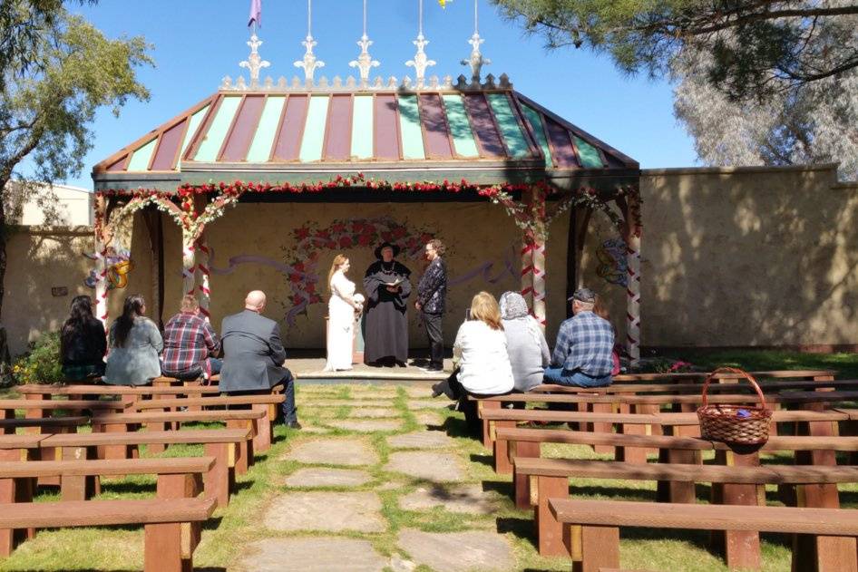 Get married at the AZRF!