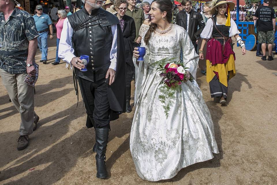 Get married at the AZRF!
