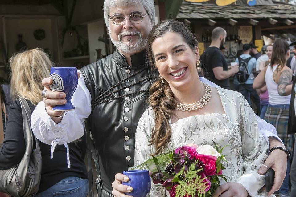 Get married at the AZRF!