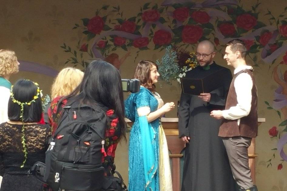 Get married at the AZRF!