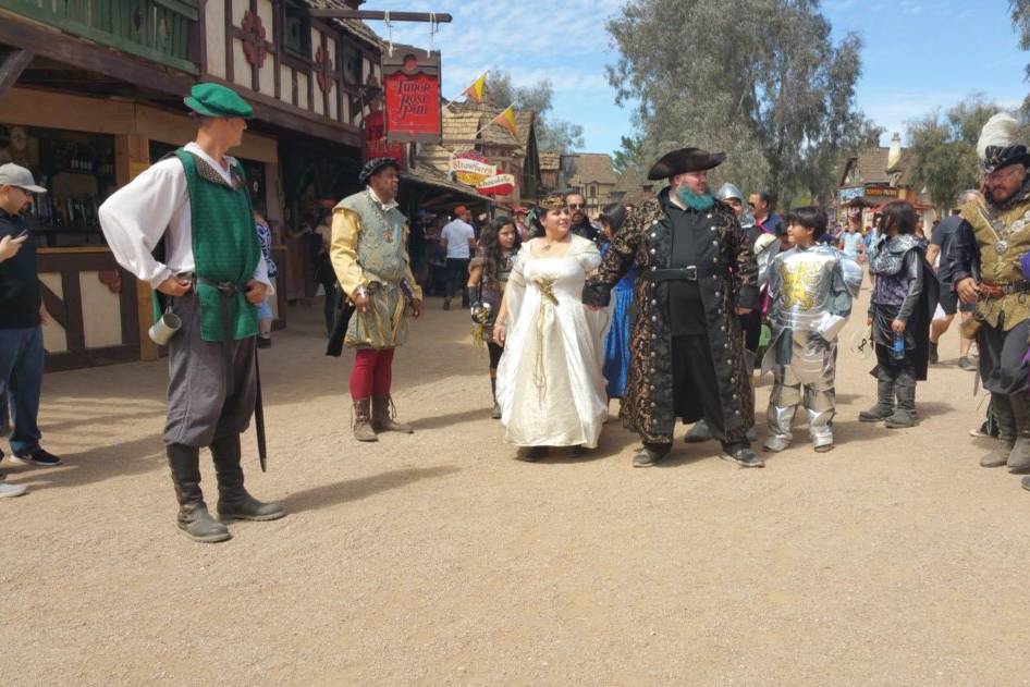 Get married at the AZRF!