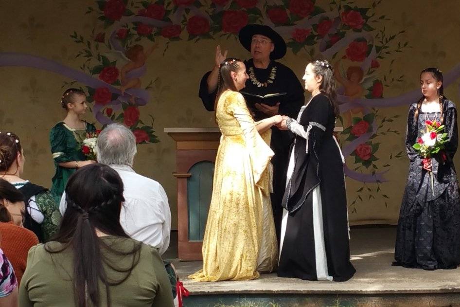 Get married at the AZRF!