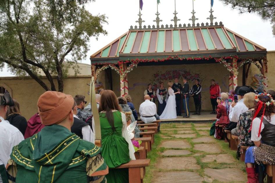 Get married at the AZRF!