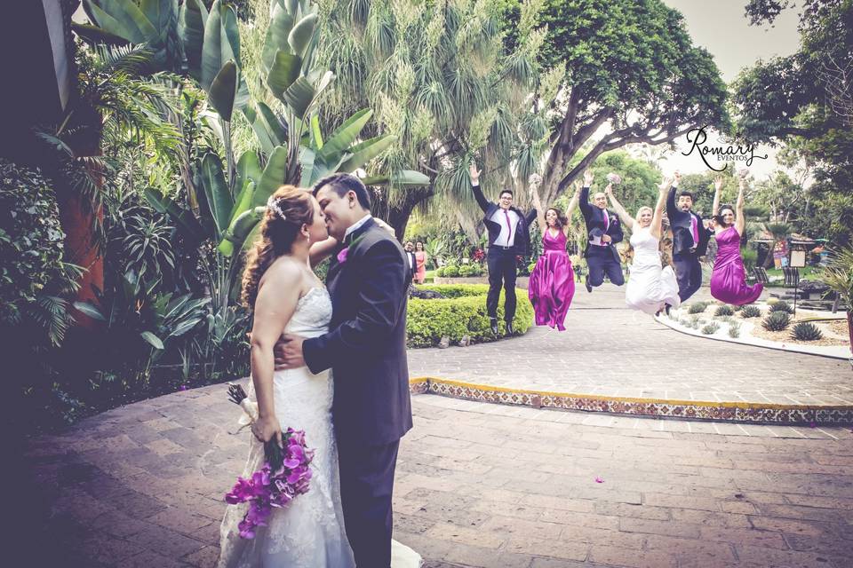 Couple kissing