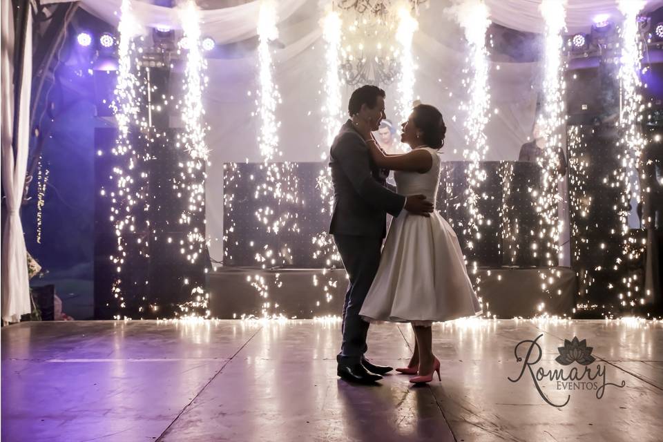 Couple dancing