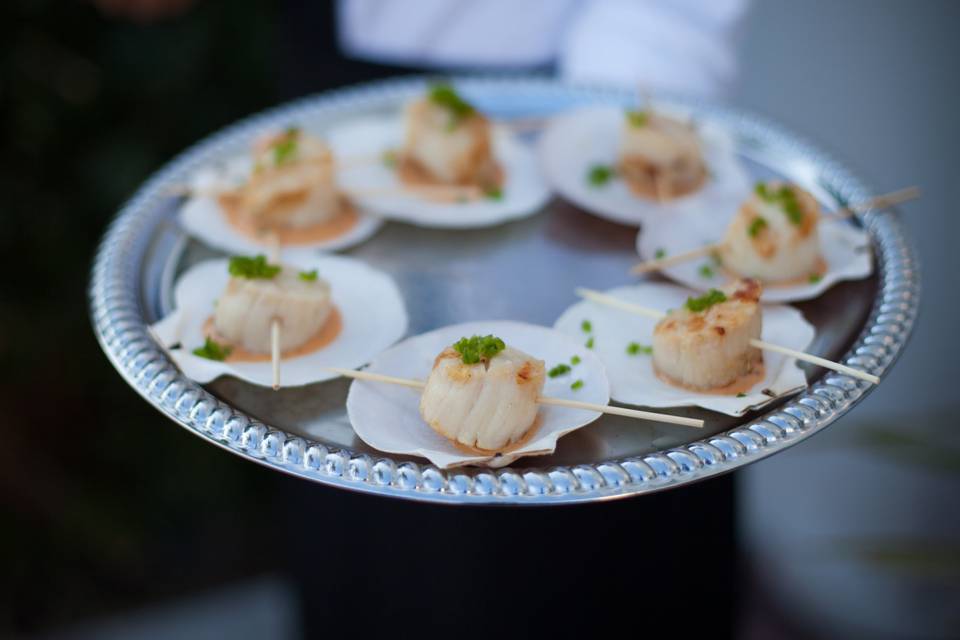 Scallops. photo by Carmen Alvarez Photography.