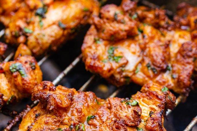 Grilled Chicken Thighs