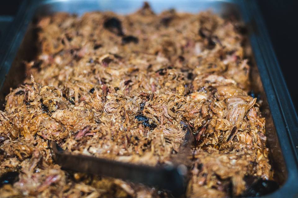 Smoked pulled pork