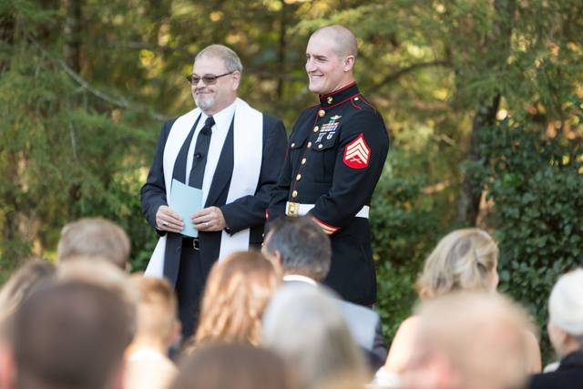 Waiting for the bride