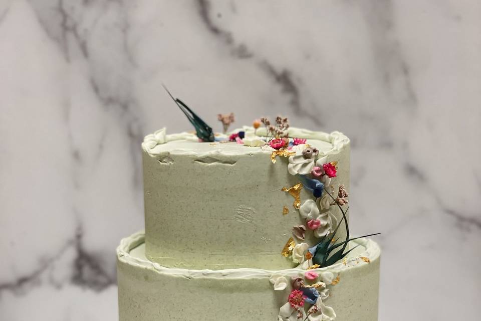 Two tier modest height