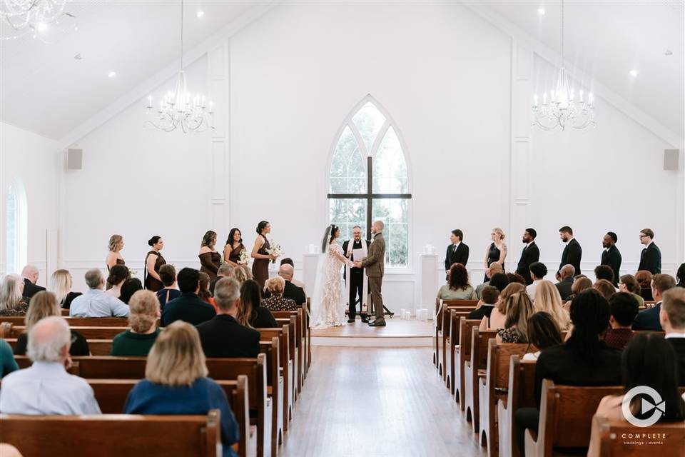 Wedding Ceremony in Chapel OKC