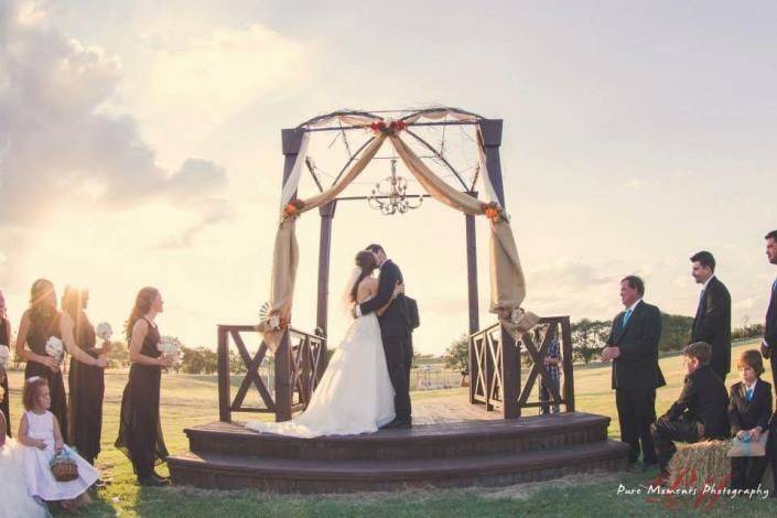 Wedding kiss