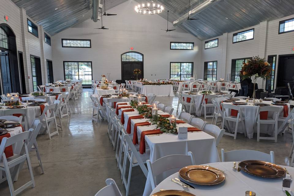 San Jacinto Hall interior