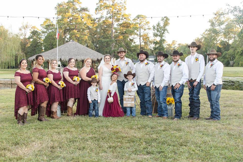 TownHall Texas Wedding Party