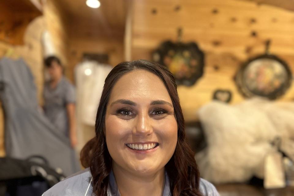 Bridesmaid makeup