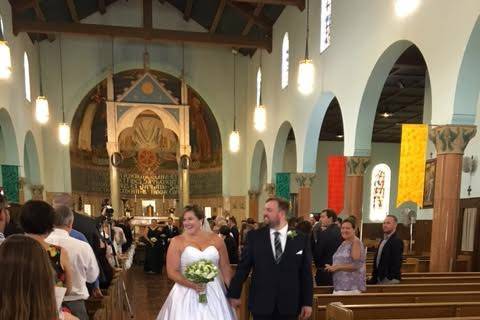 Wedding procession