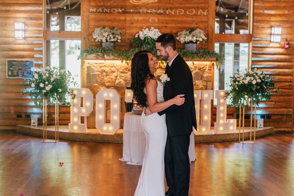Dance Floor Ceremony