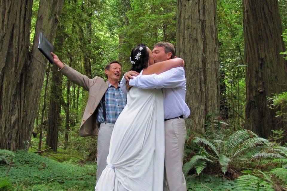 Congratulations Gena & Terry | Humboldt Redwoods State Park, California