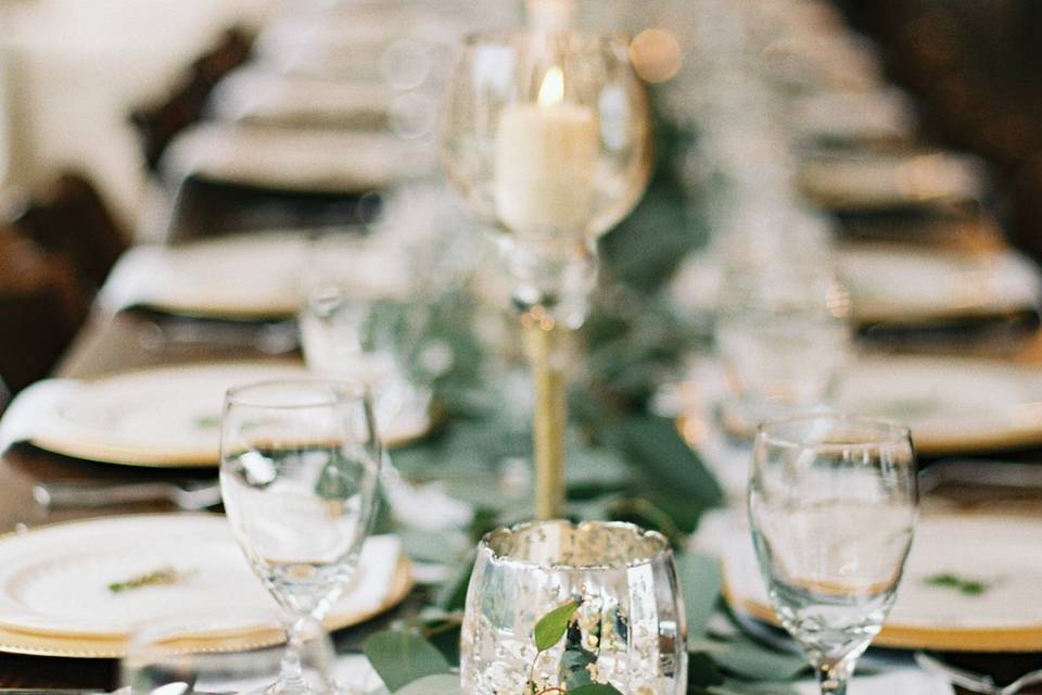 Beautiful table setting