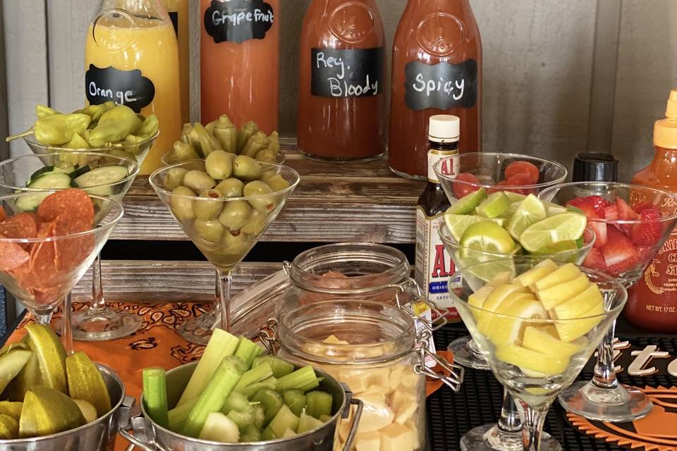 Bloody Mary Bar