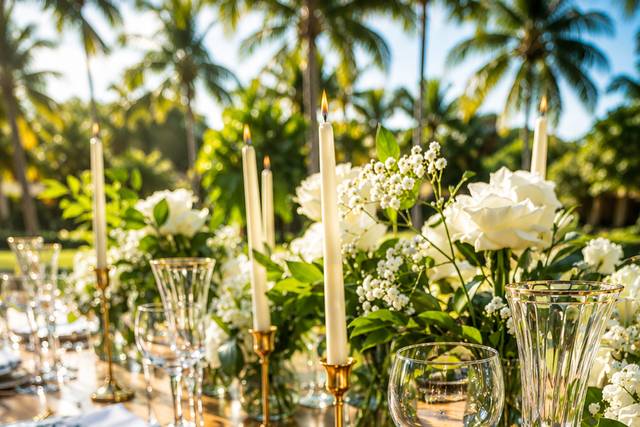 Pure White Table
