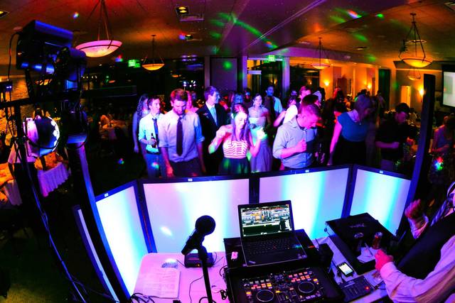 Lighting up the dance floor